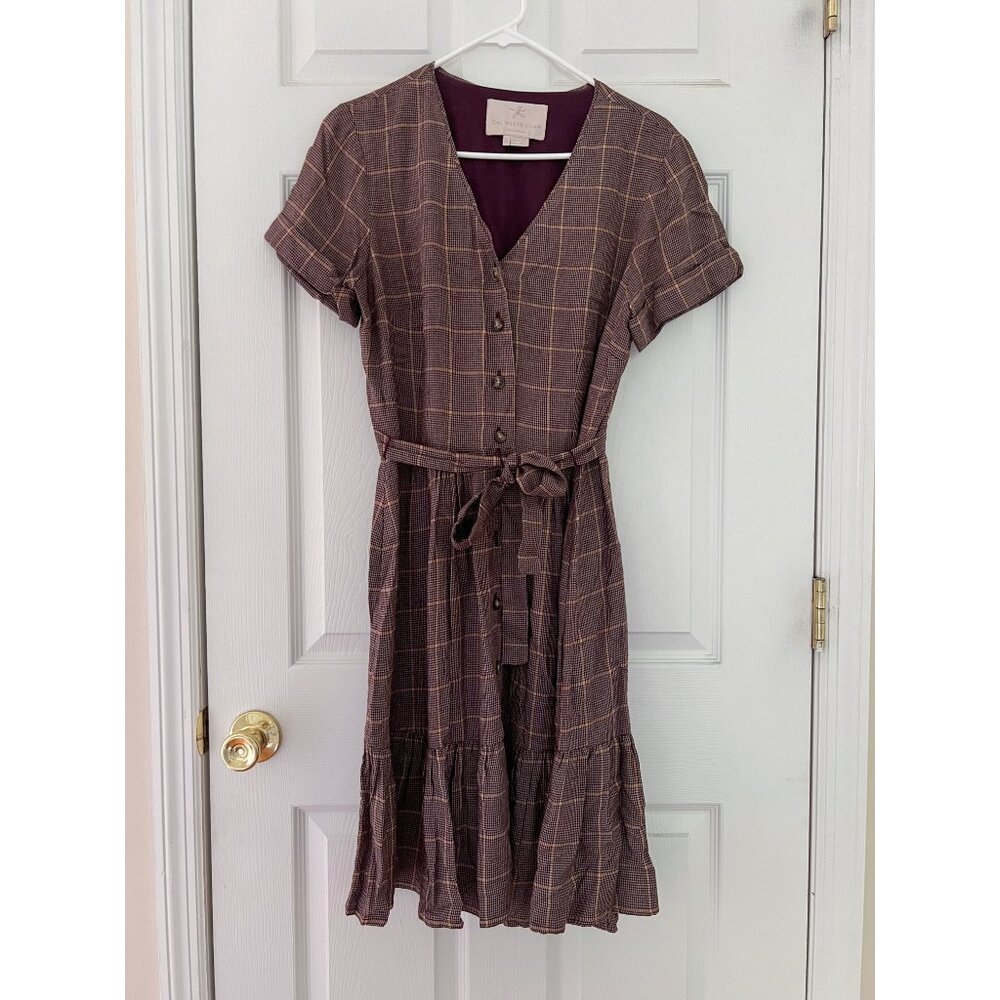Gal Meets Glam Emerson Plaid Dress - Picture 2 of 4